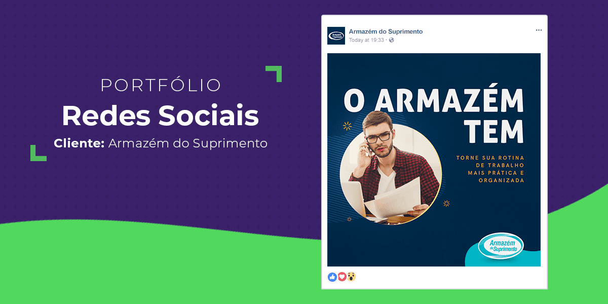 Redes Sociais - Armazém do Suprimento