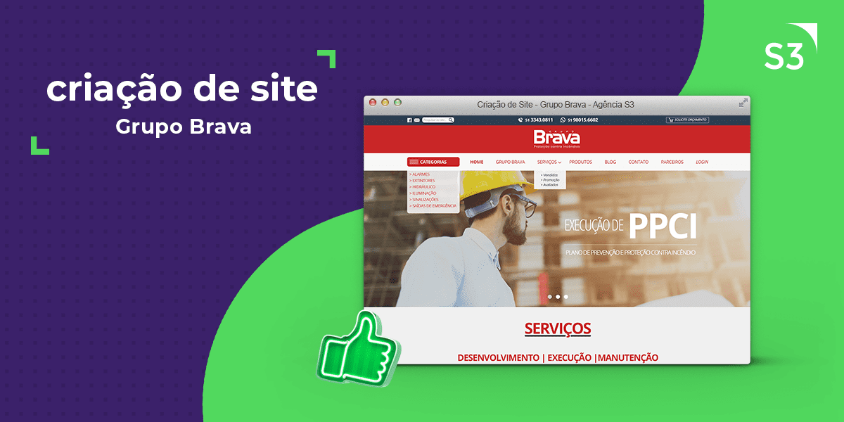 Site - Grupo Brava