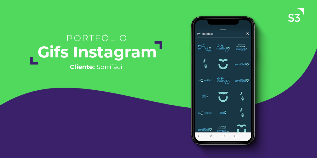 GIFs Personalizados para Instagram – Sorrifácil Clínicas Odontológicas