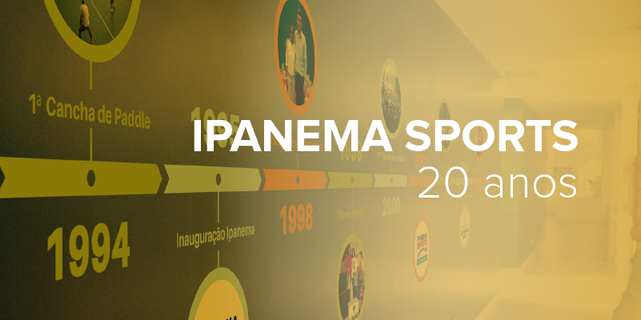 Campanha 20 anos Ipanema Sports