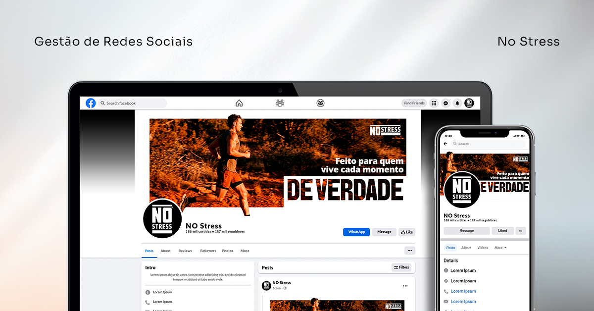 Gestão de Redes Sociais - No Stress