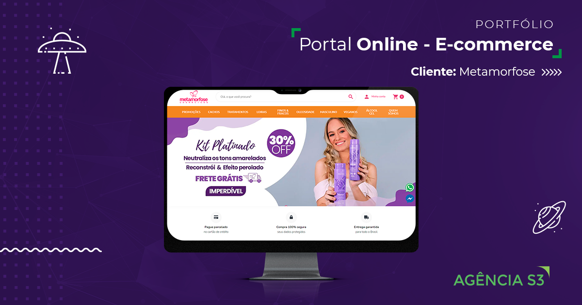 Portal Online Metamorfose Cosméticos