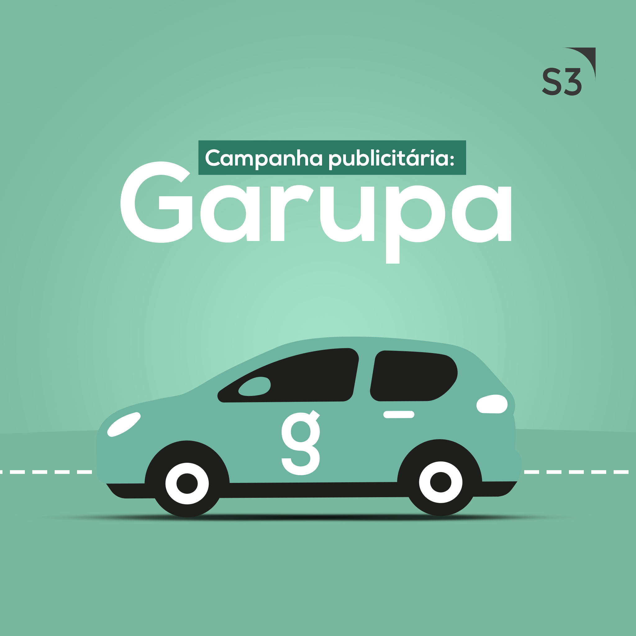 Campanha da empresa de mobilidade urbana Garupa