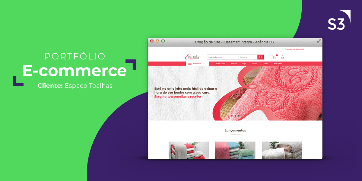 E-commerce - Espaço Toalhas