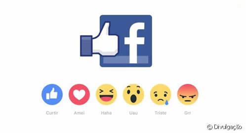 Novas "reações” são as novidades do Facebook