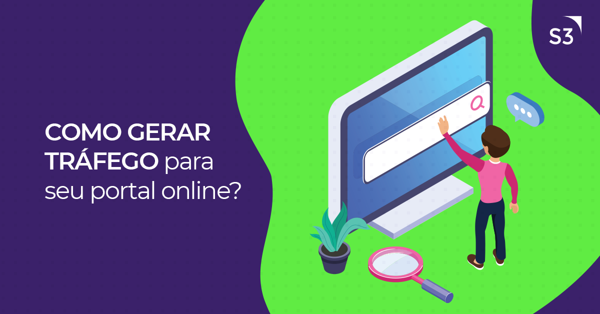 Como gerar tráfego para seu portal online?