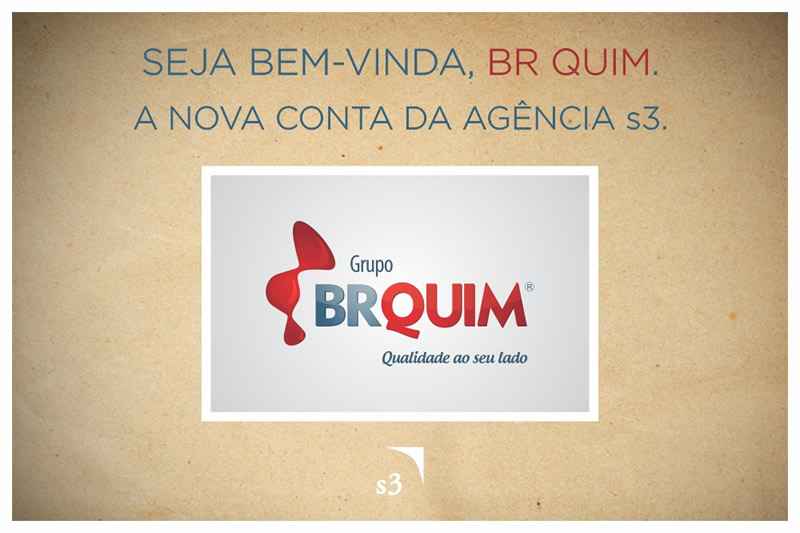 Grupo BRQuim é o novo parceiro da Agência s3