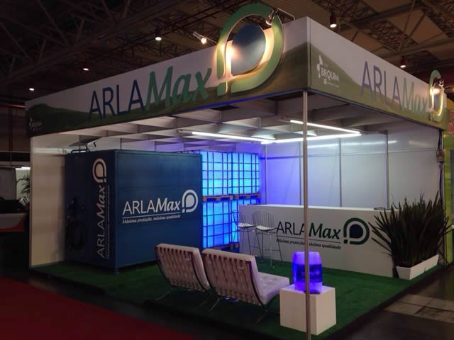 Agência s3 desenvolve stand do ArlaMax na Transposul 2014